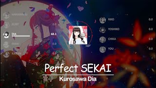 【11】Kurosawa Dia  Perfect SEKAI  Line Distribution amp Color Coded Lyrics [upl. by Wilek]