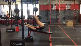 The Skill Wod Elements modified strict toes to bar [upl. by Combe]