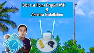 Globe At Home Prepaid Wifi Unboxing and Initial Testing  Davao City Philippines 🇵🇭 [upl. by Nuhsed]