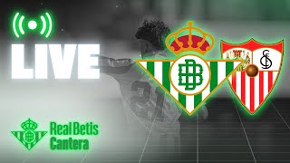 🚨 DIRECTO  Real Betis Juvenil DH  Sevilla FC  CANTERA [upl. by Osanna512]