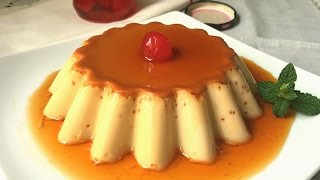 Flan de vainilla cocción en 3 minutos [upl. by Yortal363]