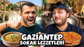 GAZİANTEP SOKAK LEZZETLERİNİ DENEDİK  w bicimali [upl. by Anaik]