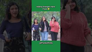 Holding Strangers Hand Prank in India shorts [upl. by Anita810]