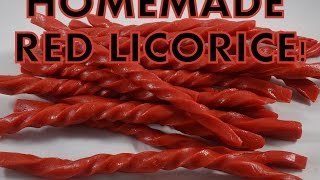 Homemade Red quotTwizzlersquot Licorice Twists with yoyomax12 [upl. by Parshall]