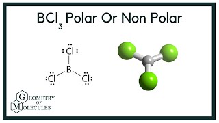 Is BCl3 Polar or Nonpolar Boron Trichloride [upl. by Aon]