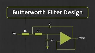 Butterworth Filter  Design of Low Pass and High Pass Filters [upl. by Anauqat866]