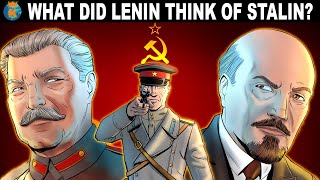 What did Lenin Think of Stalin [upl. by Rudin]