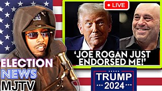 LIVE Elon Musk and Joe Rogan Officially ENDORSE President Donald J Trump  trump2024 [upl. by Liebermann]