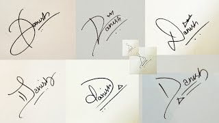 How to Draw Signature like a Billionaire For Alphabet quotDquot [upl. by Nirehtak]