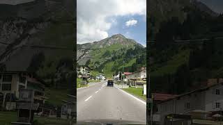 Road Trip over the Arlberg Pass  Austria 4K [upl. by Reyem767]