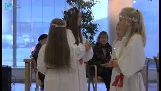 Luciaoptog på Herlev Hospital [upl. by Telimay]