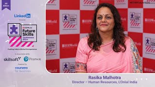 Rasika Malhotra at ETHRFutureSkills 2024 [upl. by Lanam]