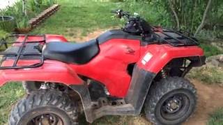 Vid 30  500 miles6 months REPORT 2016 Honda Rancher 420 4X4 DCT EPS [upl. by Sidell]