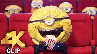 DESPICABLE ME 4 quotMega Minions Fight For Popcornquot Short Film  Trailer 4K ULTRA HD 2024 [upl. by Ssidnak]