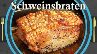 das einfachste Schweinsbraten Krustenbraten Rezept mit knuspriger Kruste [upl. by Smith]