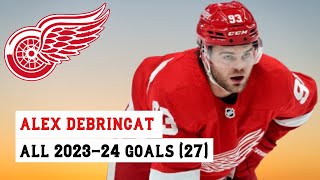 Alex DeBrincat 93 All 27 Goals of the 202324 NHL Season [upl. by Aivyls]