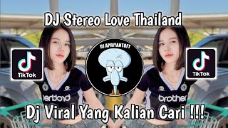 DJ STEREO LOVE THAILAND VIRAL TIK TOK TERBARU 2024 [upl. by Nydroj]