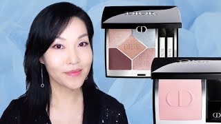 ✨NEW✨ DIOR Spring 2024 Makeup Collection Part II  Mimirose amp Rose Popeline  Review Swatches Look [upl. by Legnaesoj]