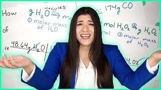 Step by Step Stoichiometry Practice Problems  How to Pass Chemistry [upl. by Renferd]