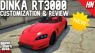 NEW Dinka RT3000 Customization amp Review  GTA Online Tuners DLC [upl. by Yseult]