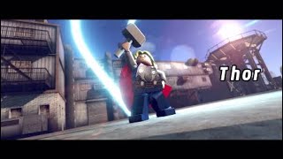 Lego Marvel Superheros Part 7 Bifrosty Reception [upl. by Niela]