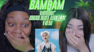 뱀뱀 BamBam riBBon HIGHLIGHT MEDLEY FILM reaction [upl. by Nwahsan]