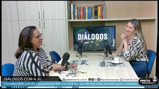 Podcast Preto no Branco  Beth Leal no Diálogos com a Ju 96 [upl. by Nadabus548]