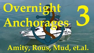 Overnight Anchorages – Amity Mud Rous Harries Empire Pt et Al [upl. by Akeim]