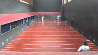 Friendly match Cambridge Real Tennis Club vs Seacourt 21413 [upl. by Schapira]