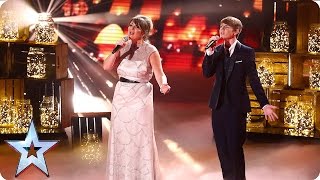 Mel and Jamie cover Love Can Build A Bridge  Grand Final  Britain’s Got Talent 2016 [upl. by Asirrac]