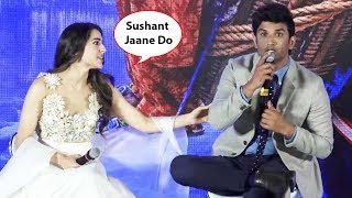 Sushant Singh Rajput Reacts On Me Too Allegation By Sanjana Sanghi [upl. by Anawad112]