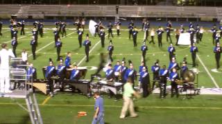 Park Vista Striking Cobra Marching Band 1st Competition of 20122013 [upl. by Schacker917]