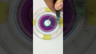 Hypnotic Geometry Spirograph Captivating Patterns for Relaxation art spirograph shorts 2024 [upl. by Acirtal]