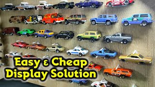 Simple and cheap display solution for 164 scale diecast cars [upl. by Leslie725]