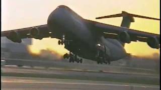 C5A Galaxy Takeoff JFK 13L LOUD [upl. by Creamer320]