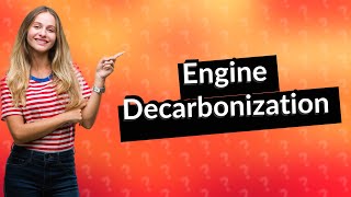 How do you Decarbonize an engine [upl. by Matthew]