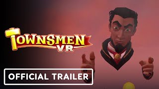 Townsmen VR  Official Meta Quest Trailer [upl. by Senhauser]