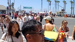 LIVE HUNTINGTON BEACH 8102024 MAGA RALLY SUPPORT PRESIDENT DONALD TRUMP BIEU DUONG UNG HO TRUMP [upl. by Klarrisa]