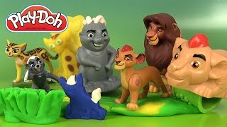 Pâte à Modeler Play Doh Garde du Roi Lion Kion et ses amis [upl. by Maidel]