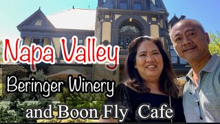 Napa Valley WineTasting at Beringer Winery and breakfast at The Fly Boon Cafe at Yountville [upl. by Ettenowtna]