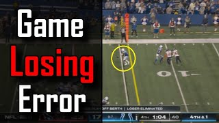 The most brutal drop youll ever see  Indianapolis Colts Vs Houston Texans [upl. by Evangelin583]