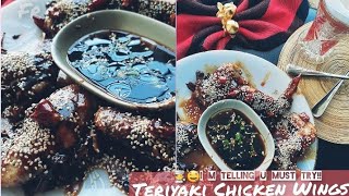 Teriyaki Chicken Wings l Fizzas Recipe [upl. by Valenta]