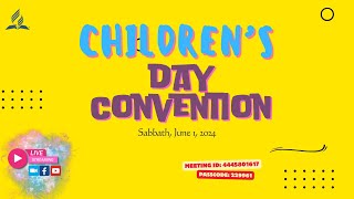 Bog Walk SDA  Sabbath Worship Service  Childrens Convention June 1 2024 [upl. by Adall608]