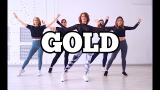 GOLD by Tolan Shaw  Salsation® Choreography by SEI Tatyana Kotova [upl. by Eneleh320]