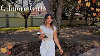 Gilmore Girls Inspired Day In My Life  Cozy Fall Vlog [upl. by Enilekcaj]