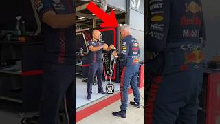 Ha avuto l’opportunità di risalire su una macchina di F1🤯 redbullcacingtt [upl. by Ydner]