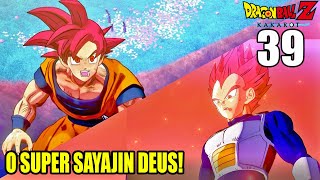 DRAGON BALL KAKAROT  A BATALHA DOS DEUSES  O SUPER SAYAJIN DEUS GOKU E VEGETA 39  PS5 [upl. by Wernick]