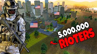 Can US ARMY Hold NEW YORK vs 5 MILLION RIOTERS  UEBS 2 Ultimate Epic Battle Simulator 2 [upl. by Eidolem]