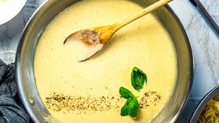 How to make creamy Alfredo Sauce  Best Homemade Italian Alfredo Sauce Recipe  Easy amp Gluten Free [upl. by Peti]