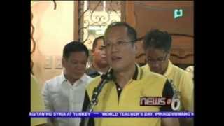 PNoy pinangunahan ang proclamation ng LP sa lalawigan ng Pampanga [upl. by Ettelloc479]